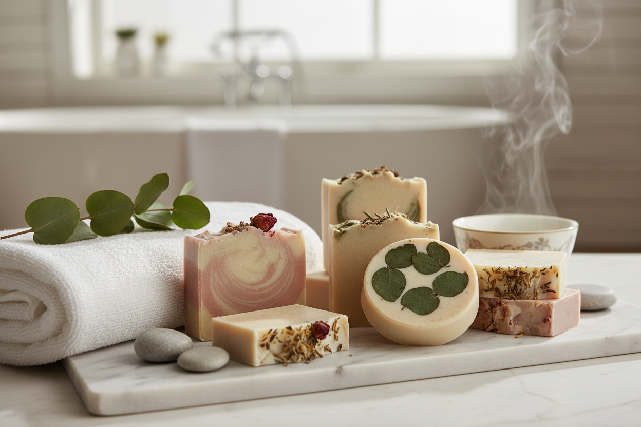 lavish and indulgence in soap self care